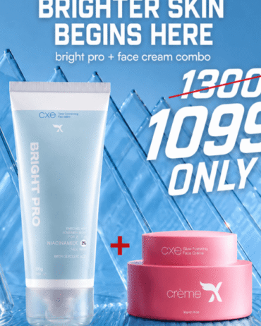 CREME X + BRIGHT PRO FACE WASH