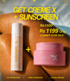 COMBO OFFER -  CREME X +  SUNSCREEN