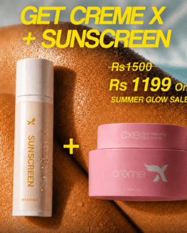 COMBO OFFER -  CREME X +  SUNSCREEN